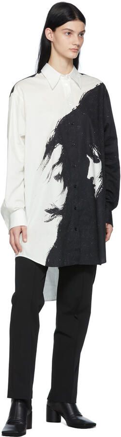 MM6 Maison Margiela Black Double Function Heeled Boots - Picture 4