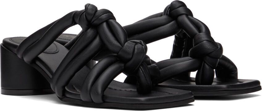 MM6 Maison Margiela Black Mignon Heeled Sandals - Picture 2