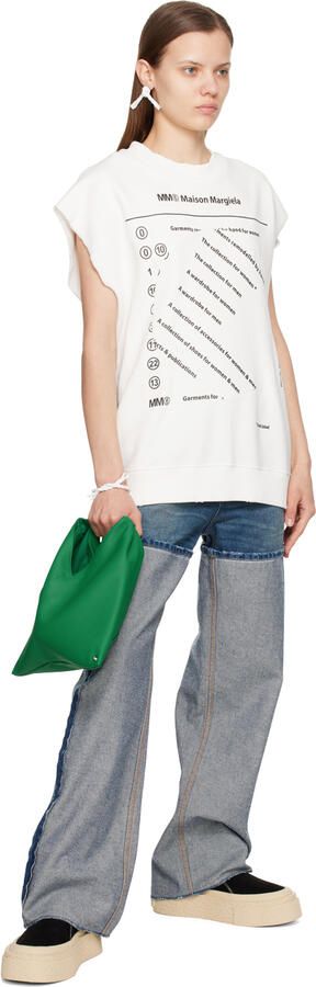 MM6 Maison Margiela Black Platform Slip-On Sneakers - Picture 4