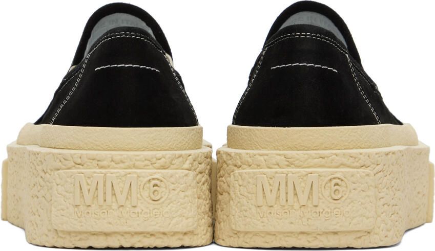 MM6 Maison Margiela Black Platform Sneakers