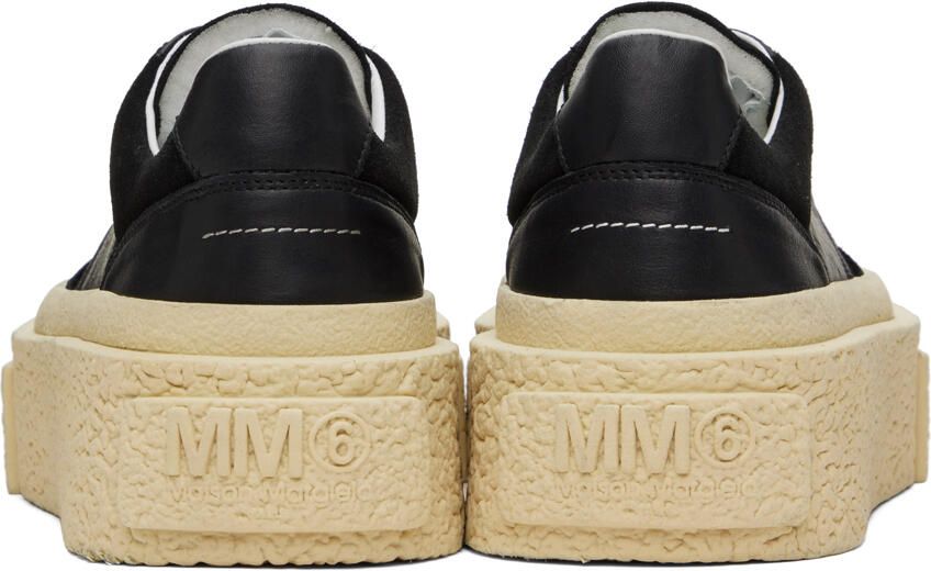 MM6 Maison Margiela Black Platform Sneakers