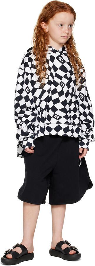 MM6 Maison Margiela Kids Black Buckle Sandals - Picture 4