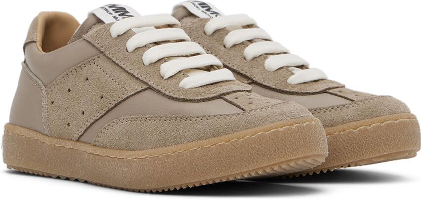 MM6 Maison Margiela Kids Tan Paneled Sneakers