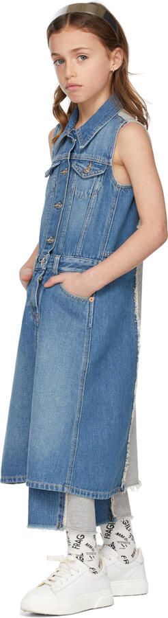 MM6 Maison Margiela Kids White Lace-Up Sneakers - Picture 4