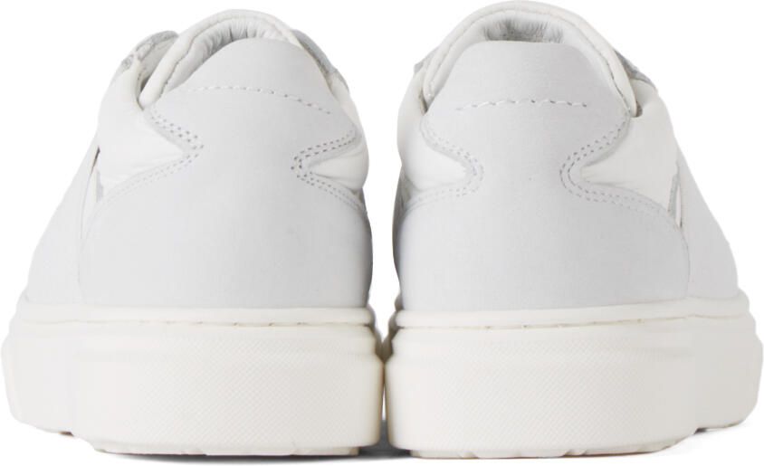 MM6 Maison Margiela Kids White Logo Slip-On Sneakers
