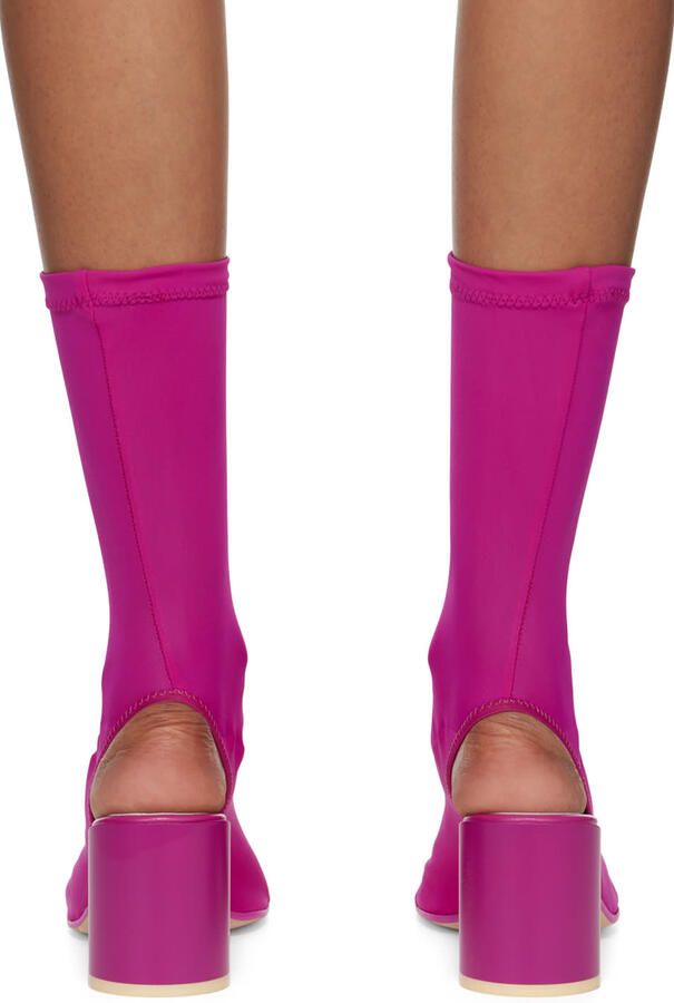 MM6 Maison Margiela Pink Sock Heels
