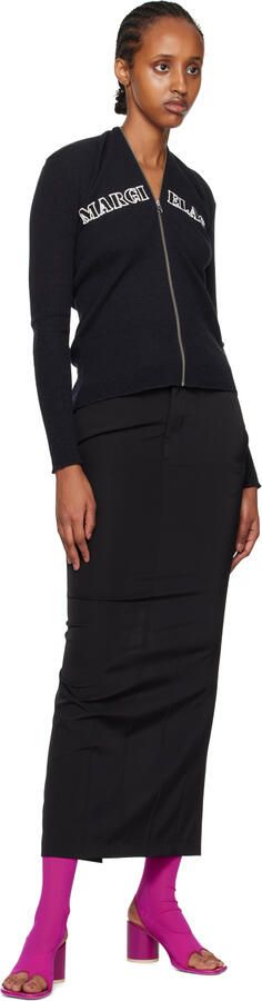 MM6 Maison Margiela Pink Sock Heels - Picture 4