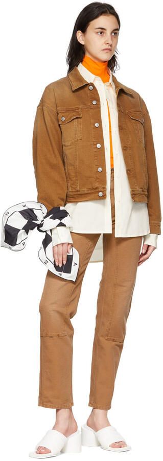 MM6 Maison Margiela White Clinic Heeled Sandals - Picture 4