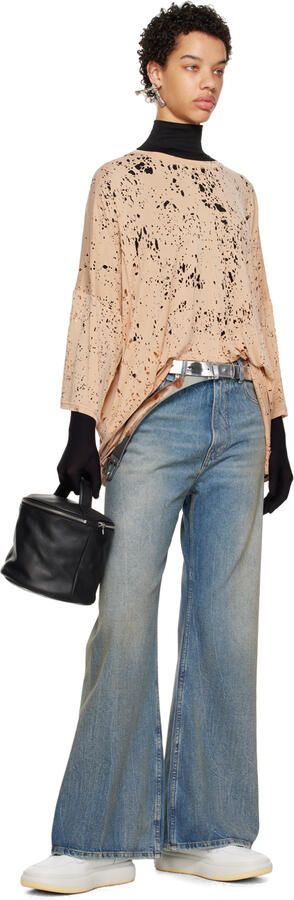 MM6 Maison Margiela White Platform Sneakers - Picture 4