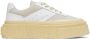 MM6 Maison Margiela White Platform Sneakers - Thumbnail 1