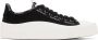 Moncler Black Canvas Glissiere Sneakers - Thumbnail 1