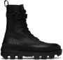 Moncler Black Carinne Lace-Up Boots - Thumbnail 1