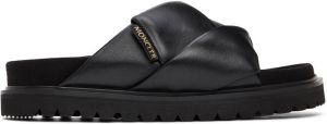 Moncler Black Fantine Sandals