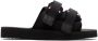 Moncler Black Slideworks Sandals - Thumbnail 1