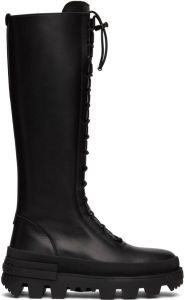 Moncler Black Vail Tall Boots