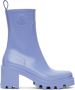 Moncler Blue Loftgrip Ankle Boots - Thumbnail 1