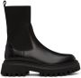 Moncler Enfant Kids Black Petit Neue Chelsea Boots - Thumbnail 1