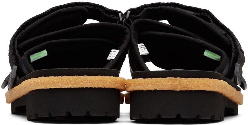 Moncler Genius 2 Moncler 1952 Black Moto Mountain Sandals - Picture 2