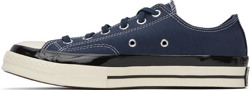 Moncler Genius 7 Moncler FRGMT Hiroshi Fujiwara Converse Navy Fraylor III Chuck 70 Sneakers - Picture 4