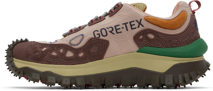 Moncler Genius Moncler Salehe Bembury Green Trailgrip Grain Sneakers - Picture 5