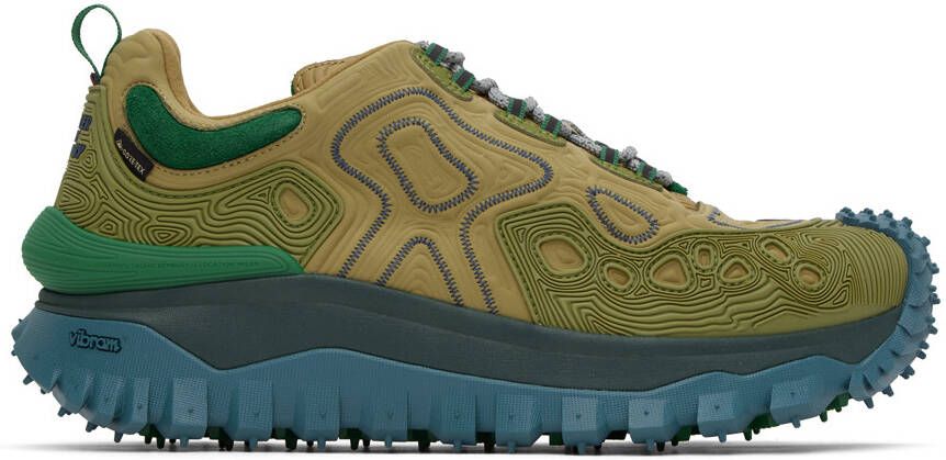 Moncler Genius Moncler Salehe Bembury Green Trailgrip Grain Sneakers