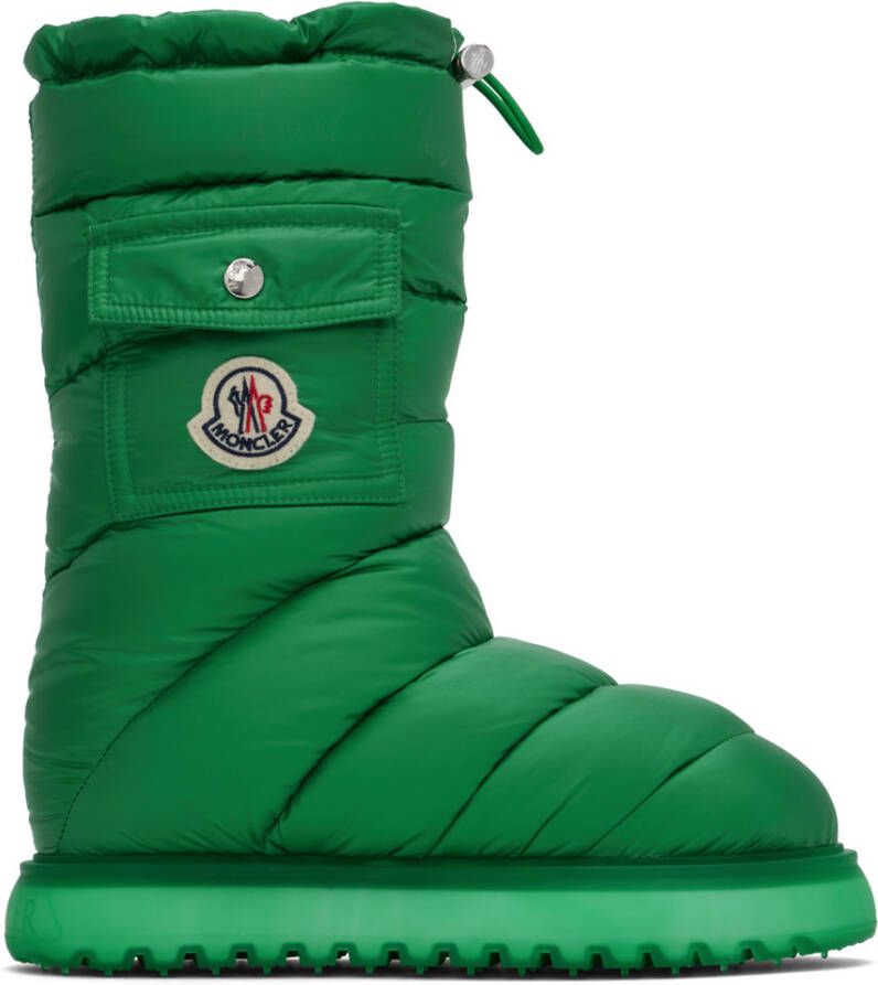 Moncler Green Gaia Boots