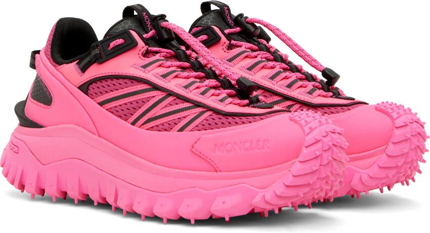 Moncler Grenoble Pink Trailgrip GTX Sneakers - Picture 2