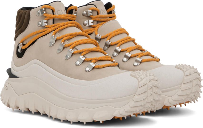 Moncler Beige Trailgrip GTX High Sneakers - Picture 2