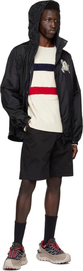 Moncler Black & Beige Trailgrip GTX Low Sneakers - Picture 4