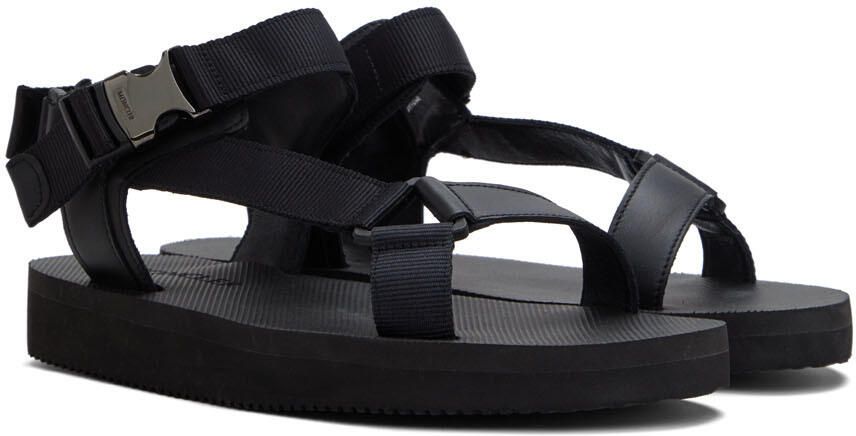 Moncler Black Flavia Buckle Sandals - Picture 2
