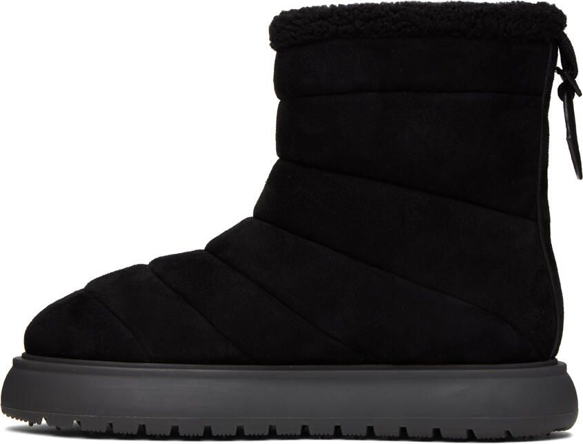 Moncler Black Hermosa Ankle Boots - Picture 2
