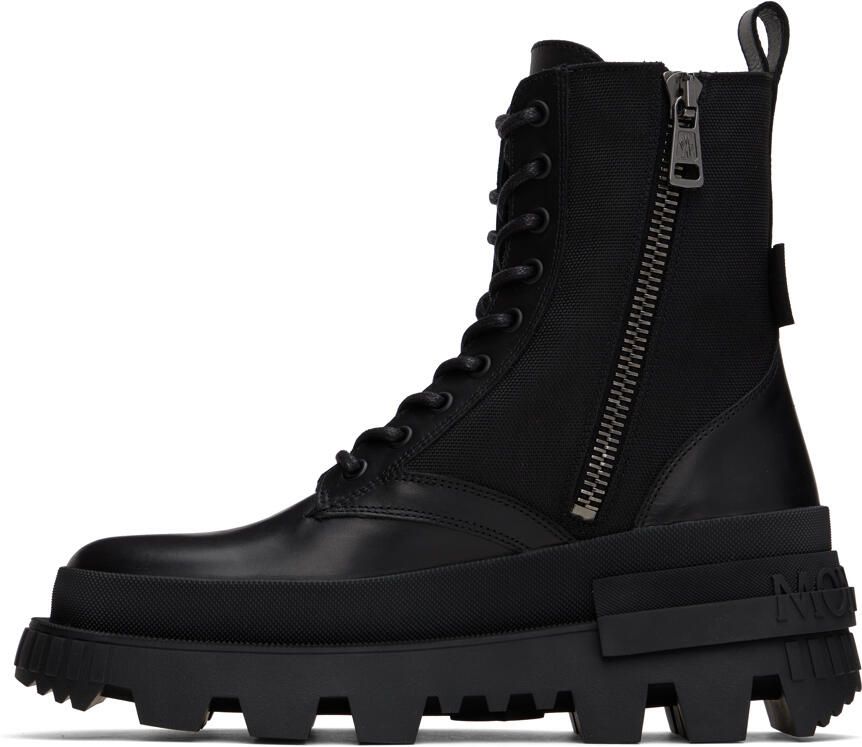 Moncler Black Konture Pocket Boots - Picture 3