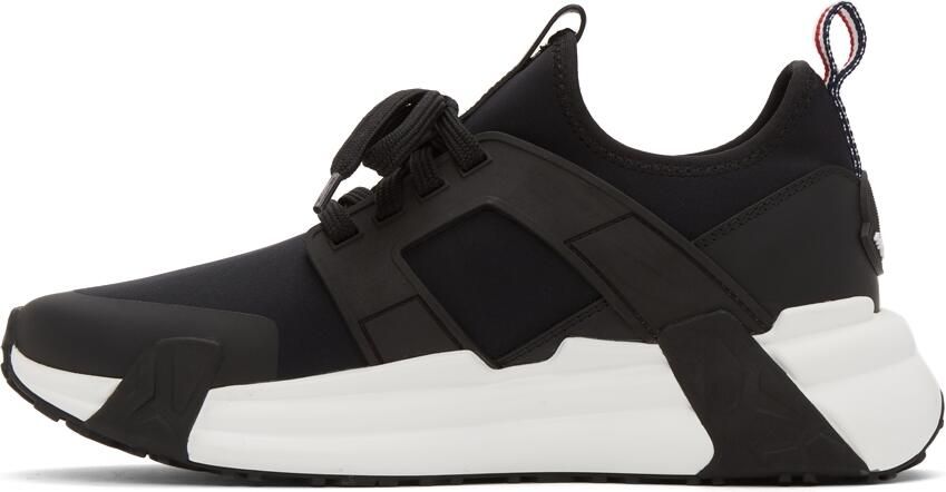 Moncler Black Lunarove Low-Top Sneakers - Picture 4