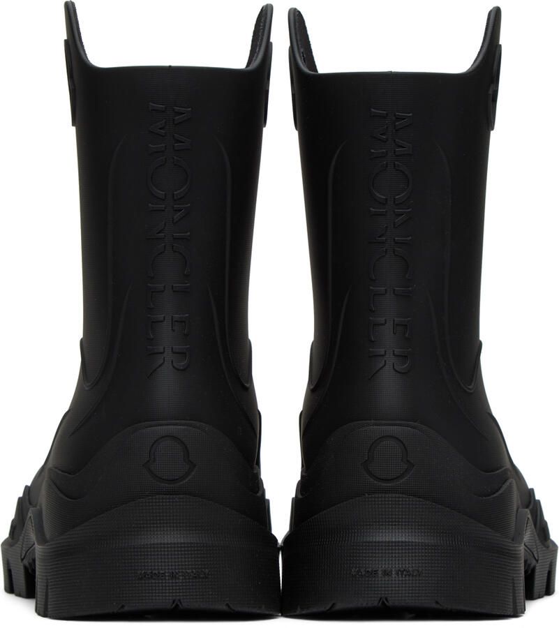 Moncler Black Misty Rain Boots