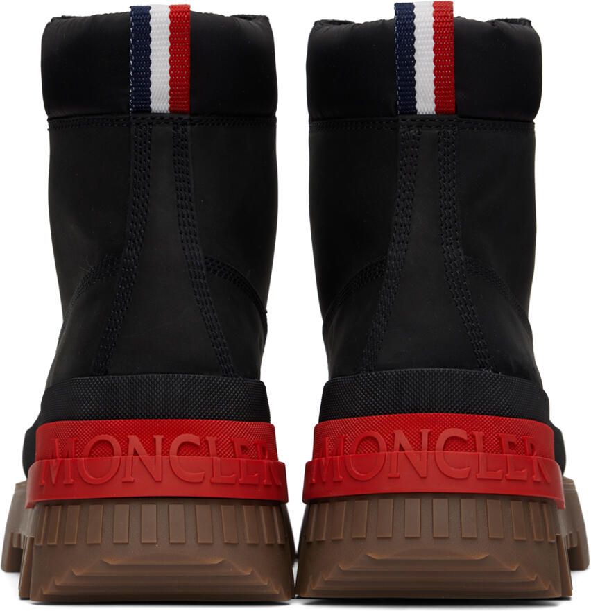 Moncler Black Mon Corp Boots