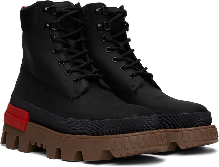 Moncler Black Mon Corp Boots - Picture 2