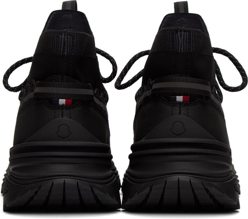 Moncler Black Monte Runner High Sneakers