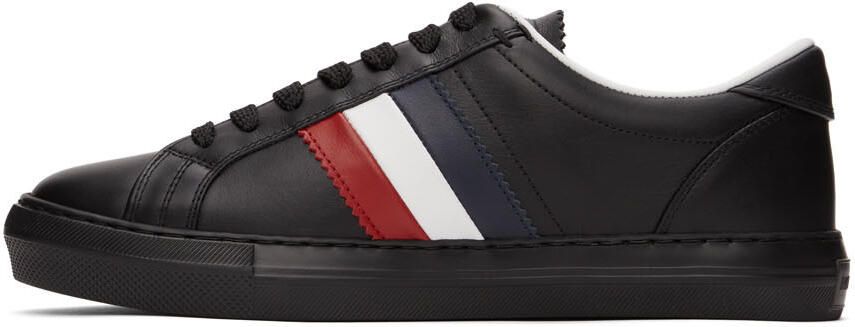 Moncler Black New Monaco Low Sneakers - Picture 4