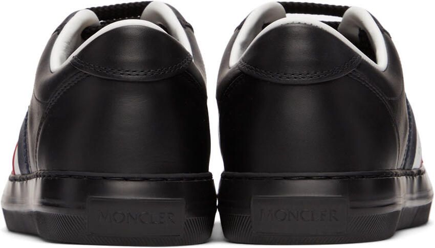 Moncler Black New Monaco Low Sneakers - Picture 2
