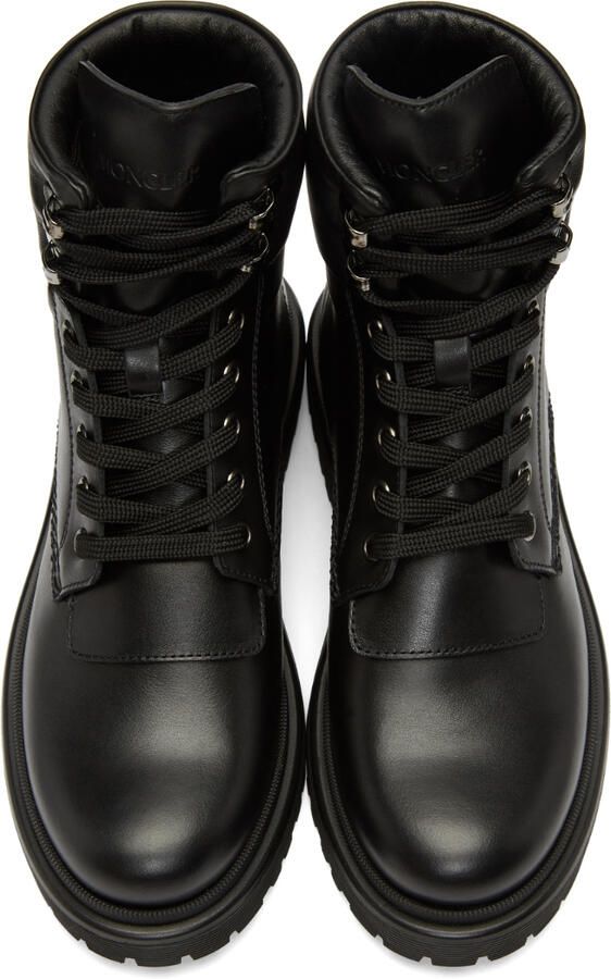 Moncler Black Patty Ankle Boots - Picture 2