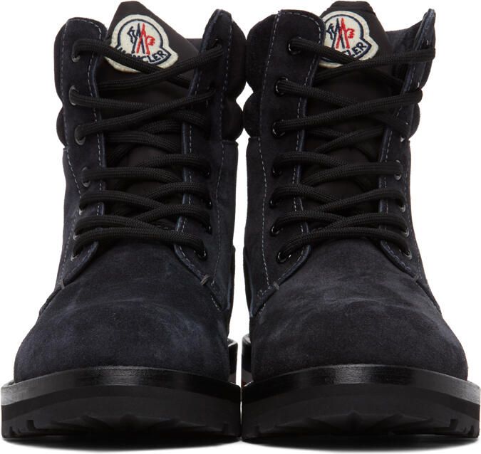 Moncler Black Suede Vancouver Boots - Picture 3