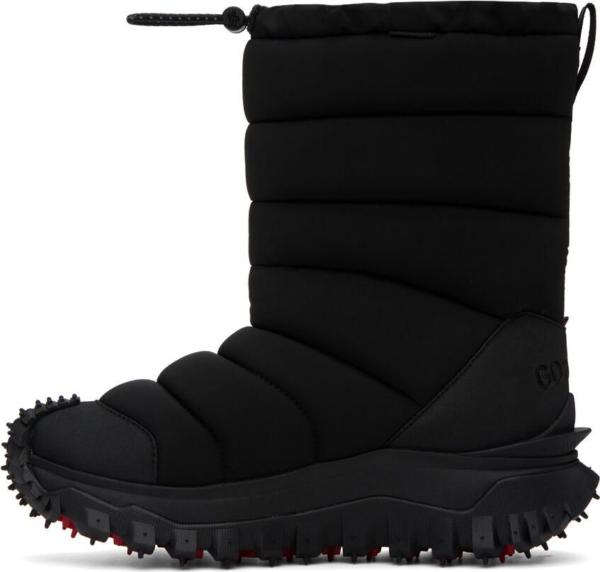 Moncler Black Trailgrip Après Boots