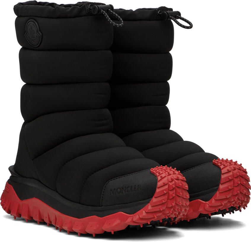 Moncler Black Trailgrip Après Boots