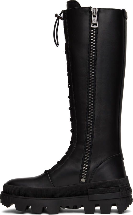 Moncler Black Vail Tall Boots - Picture 2