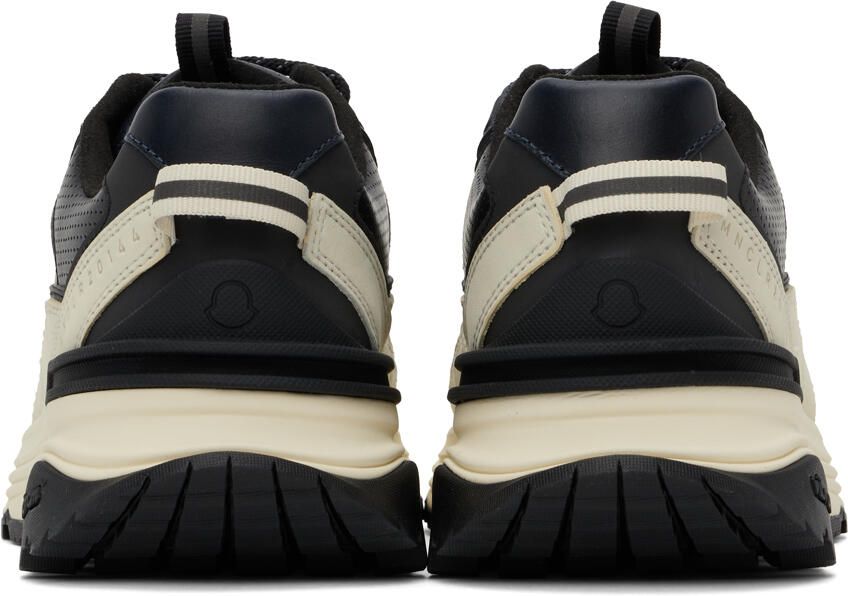 Moncler Gray & Navy Lite Sneakers - Picture 5