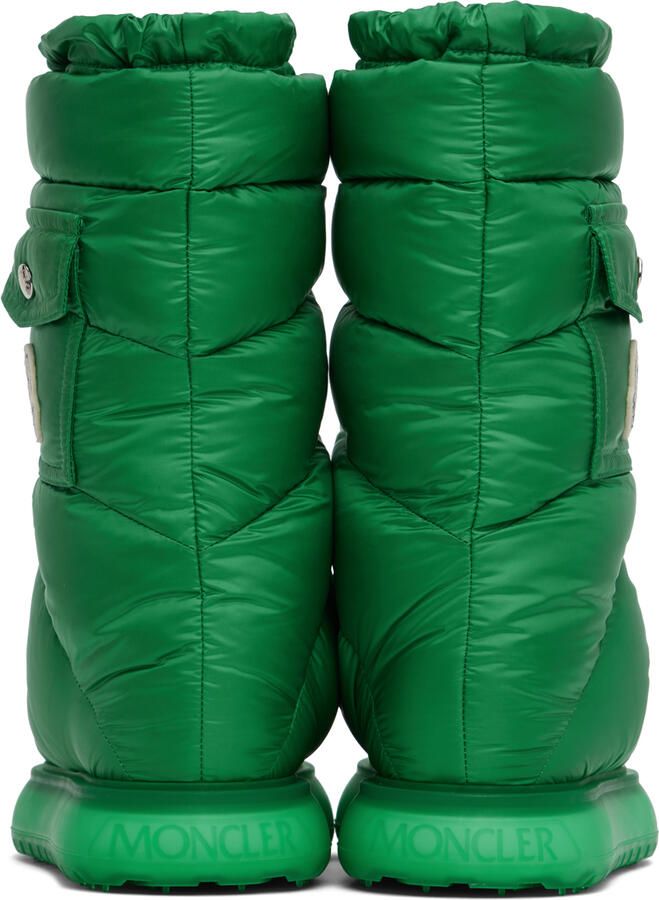 Moncler Yellow Gaia Pocket Down Boots - Picture 7
