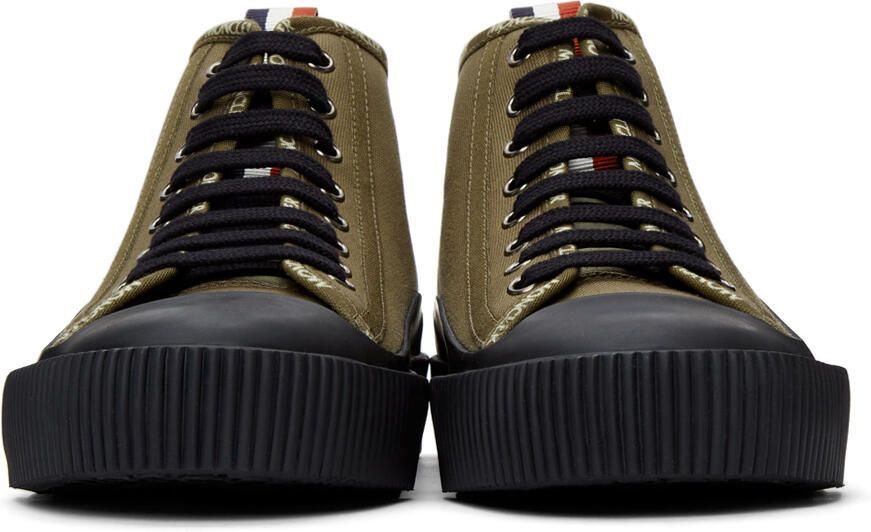 Moncler Khaki Lissex Sneakers - Picture 2