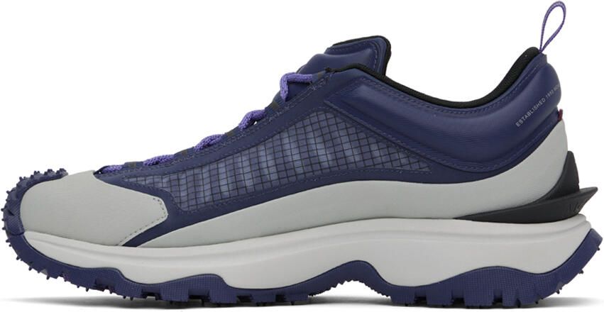 Moncler Navy & Gray Trailgrip Lite Sneakers - Picture 3