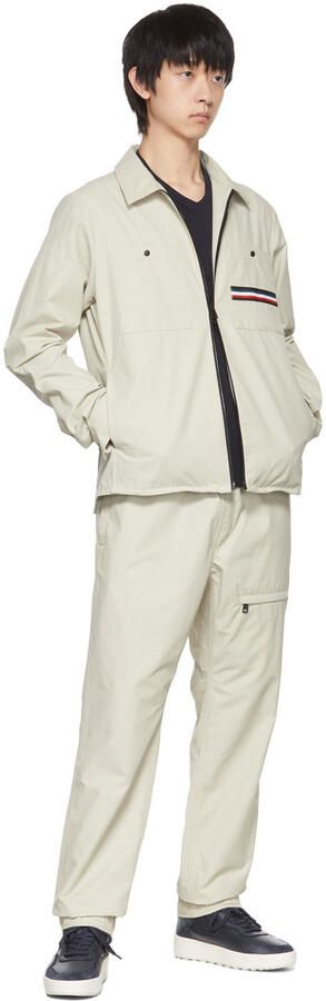 Moncler Navy Promyx Space High Sneakers - Picture 4