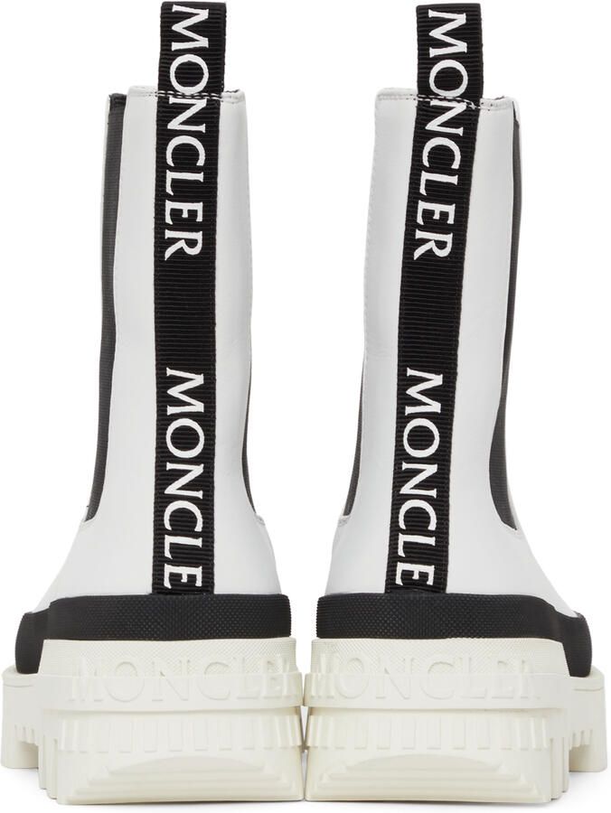 Moncler White Coralyne Boots - Picture 3